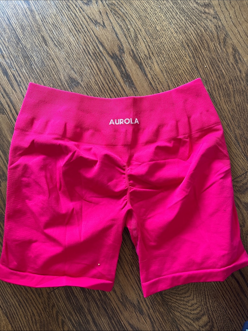 Aurola S Women's Hot Pink Seamless Bike Shorts